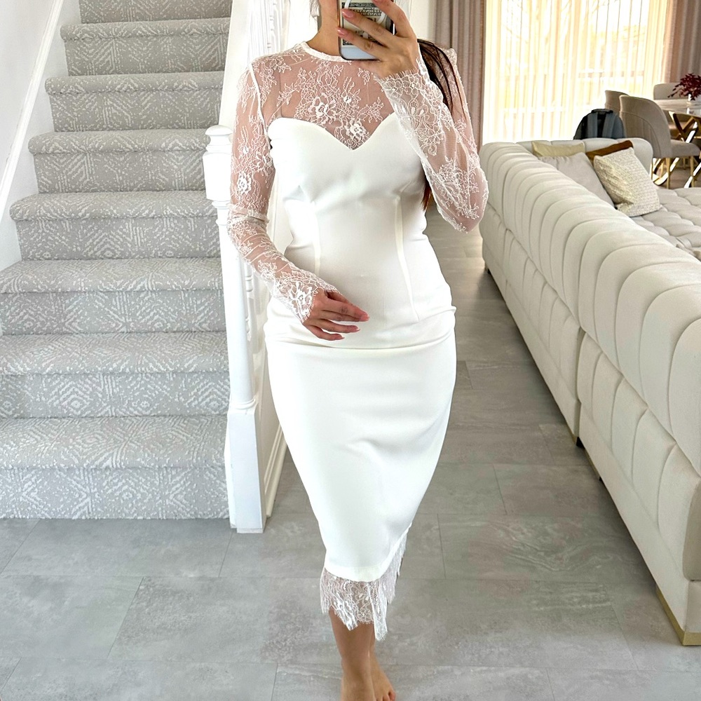 Wedding or evening dress